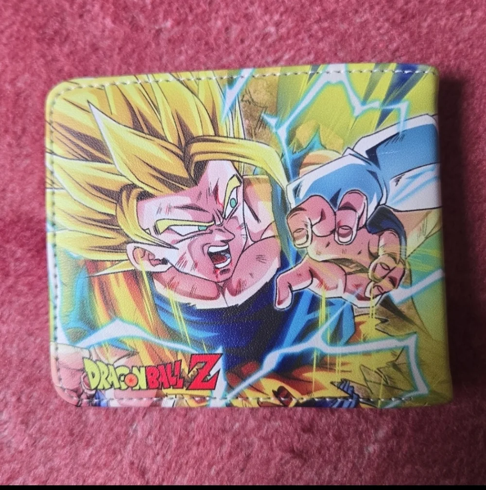 New dragon ball z anime manga leather wallet